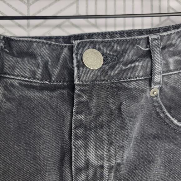 ASOS Black Jean Pelmet Skirt Sz 0 - Picture 5 of 11